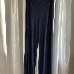 Last Tango Deep Blue Wide Leg Pants